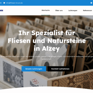 Fliesen-Brunn - Webseite Relaunch