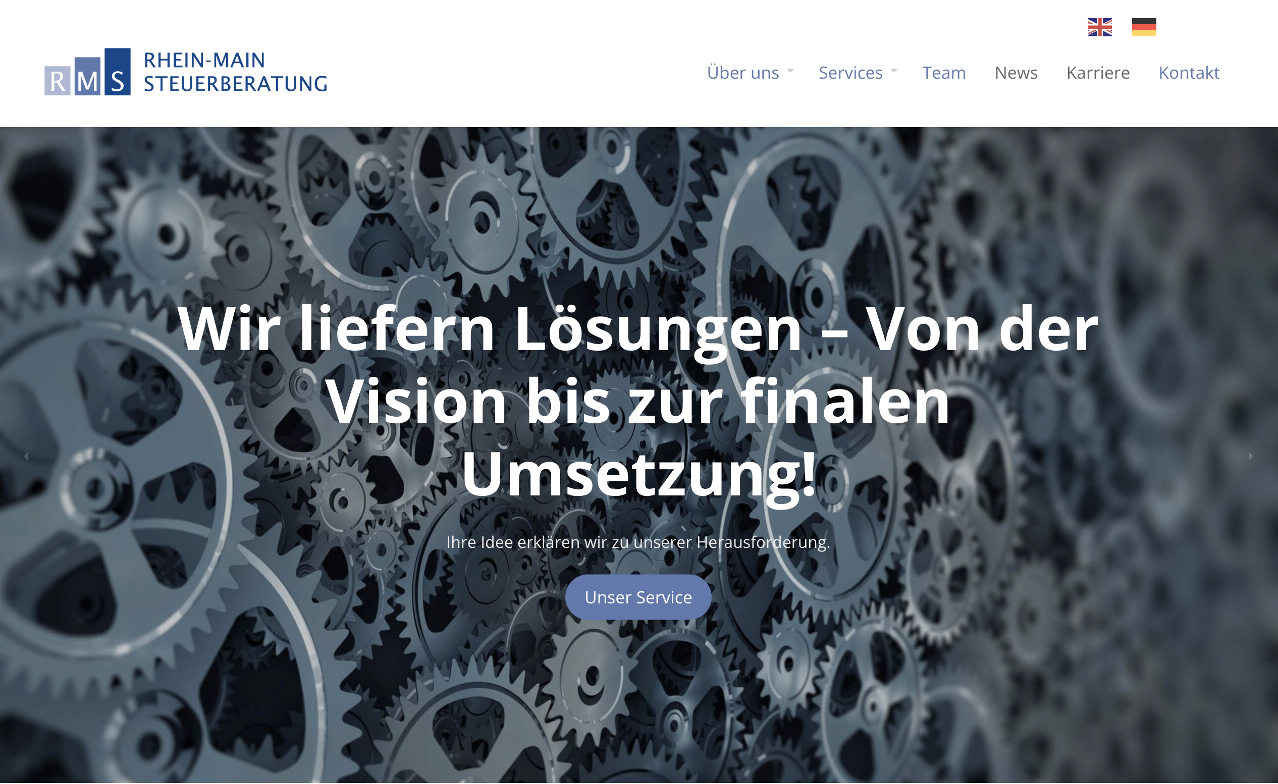 Rhein-Main-Steuerberatung - Webseite